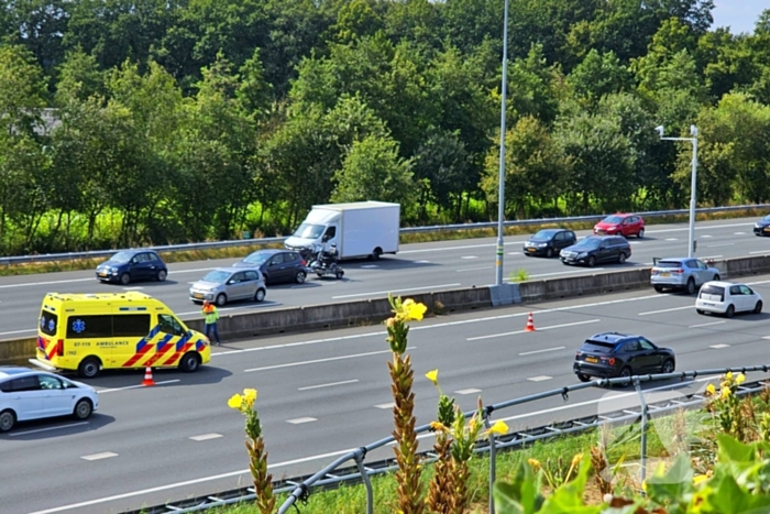 Verkeershinder door ongeval