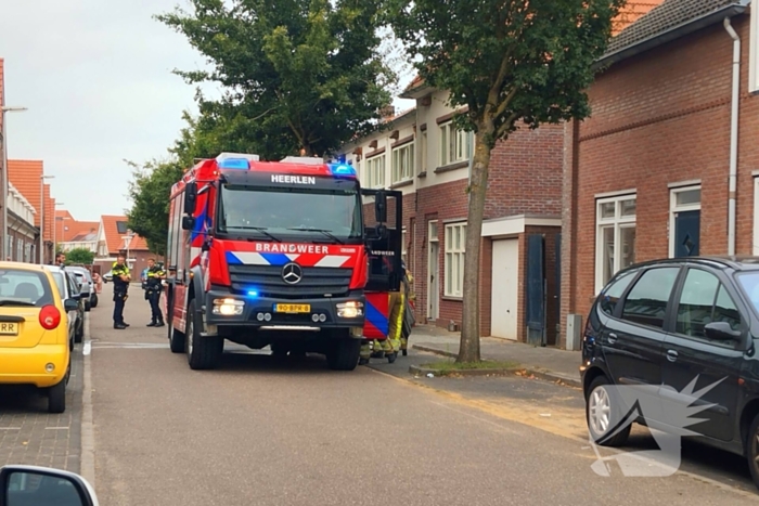 Pannetje op vuur zorgt voor brandweer inzet, bewoners niet thuis