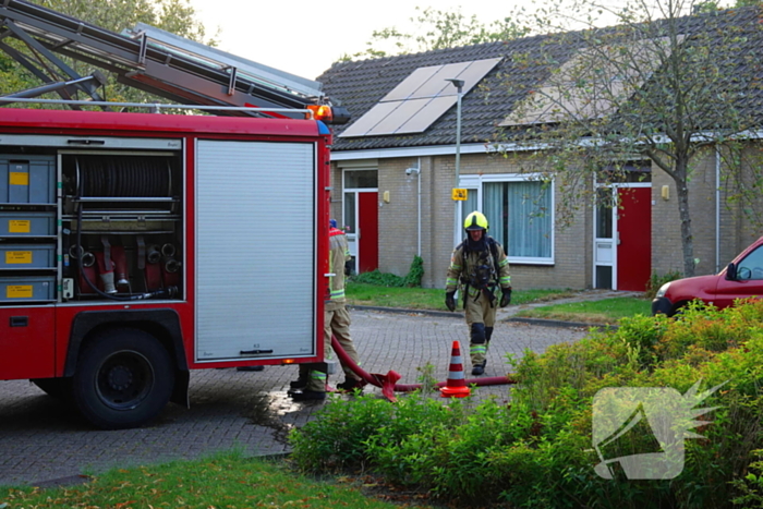 Containerbrand slaat bijna over naar berging