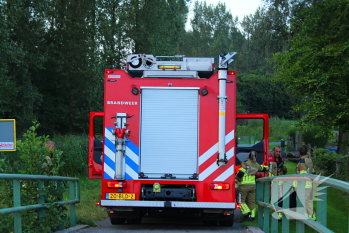 Brandweer ingezet voor hooibroei