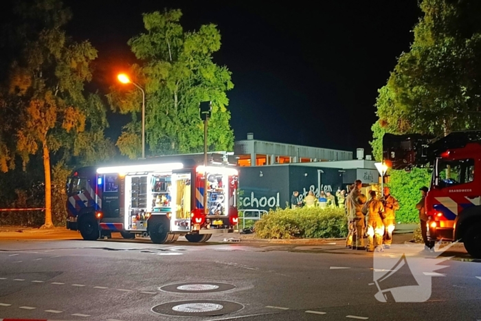 Brand uitgebroken bij basisschool