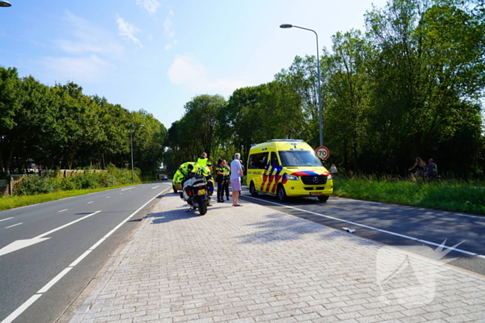 Fietser gewond bij aanrijding