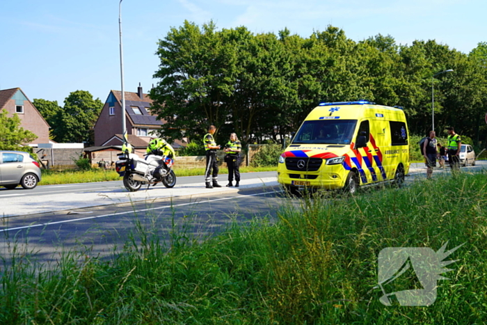 Fietser gewond bij aanrijding