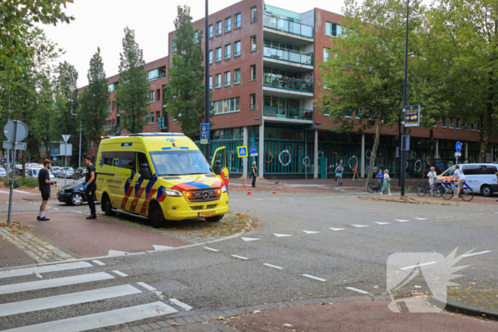 Fietser gewond bij aanrijding met auto