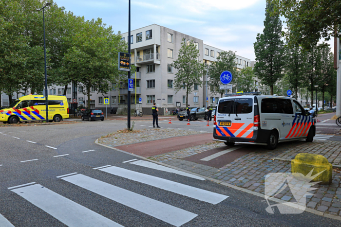 Fietser gewond bij aanrijding met auto