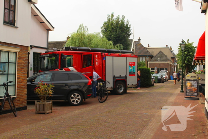 Woning stort gedeeltelijk in