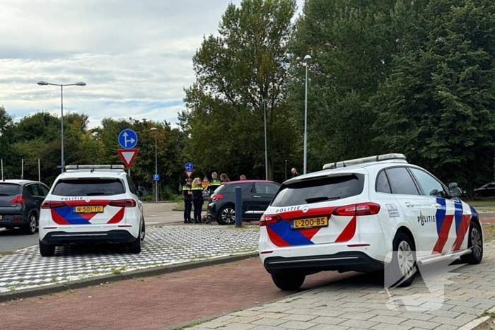 Fietser gewond bij aanrijding met auto