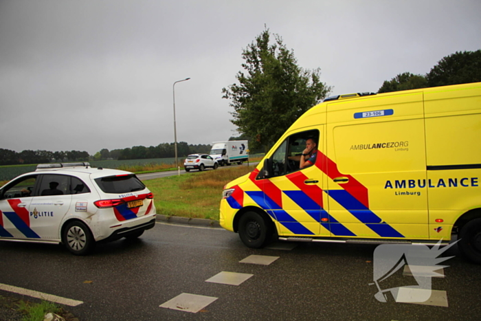 Kop-staartbotsing zonder gewonden in de ochtendspits