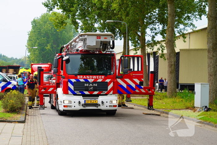 Brand snel onder controle bij zadenbedrijf