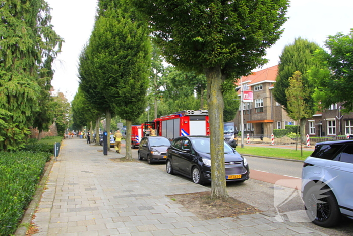 Brandweer onderzoekt oorzaak gaslekkage bij werkzaamheden