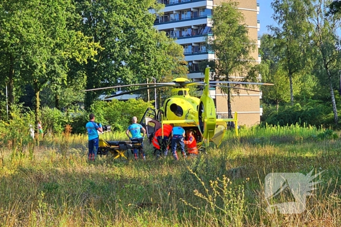 Ernstig ongeval tussen fietser en vrachtwagen