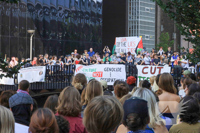 Grote opkomst bij Pro Palestina demonstratie