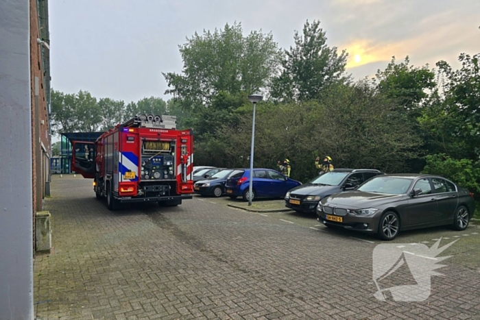 Brand in woning snel geblust