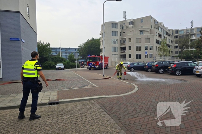 Brand in woning snel geblust