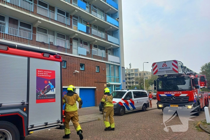 Brand in woning snel geblust