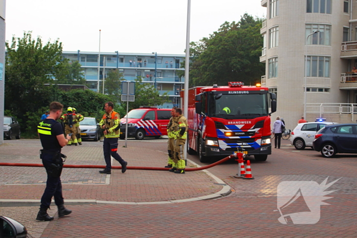 Brand in woning snel geblust