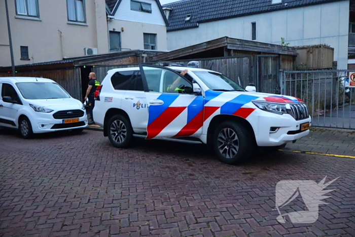 Politie doet inval in woning