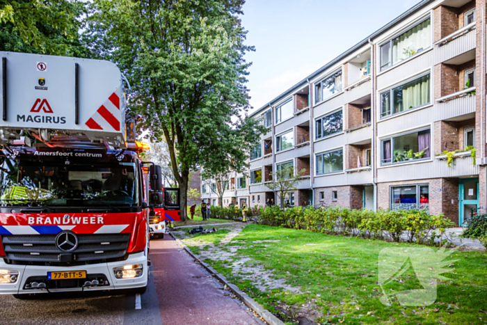 Veel schade na brand in flatwoning