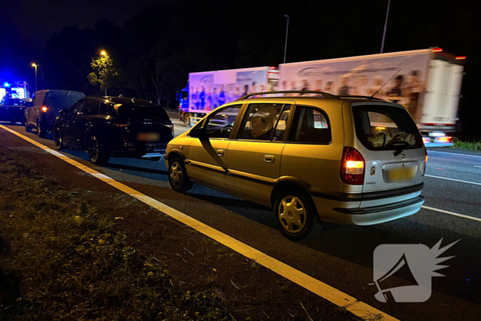 Drie voertuigen betrokken bij kettingbotsing