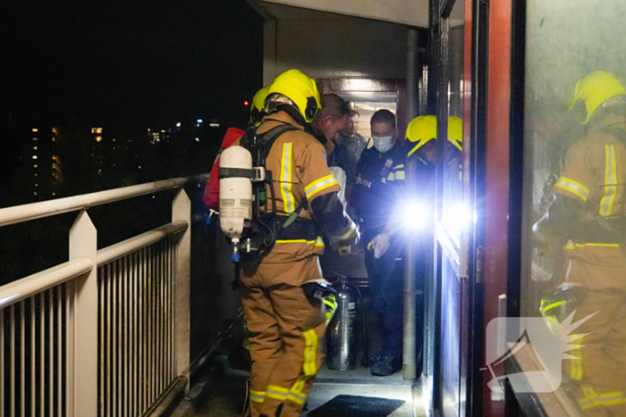 Explosie op de elfde verdieping in weide omgeving te horen