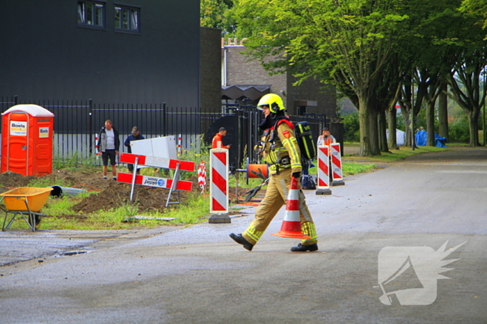 Groot gebied afgezet vanwege gaslekkage