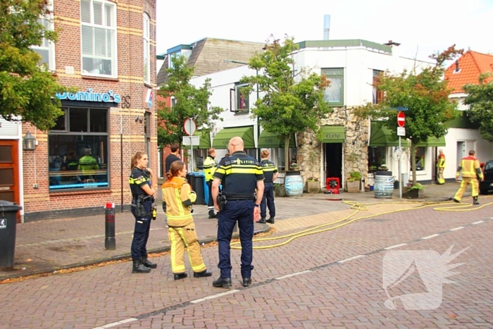 Brand in Grieks restaurant snel onder controle