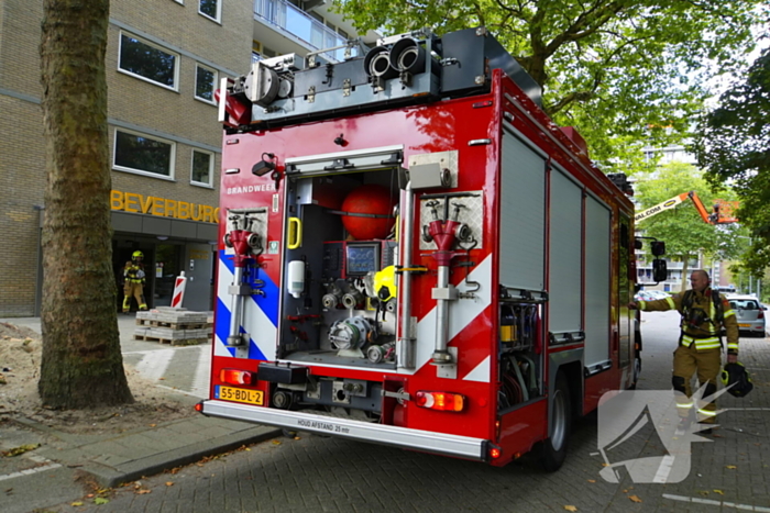 Brand in keuken door vergeten pannetje