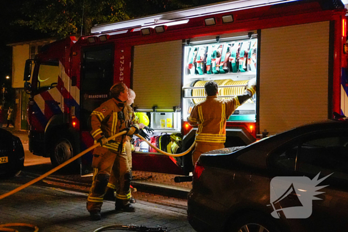 Onderzoek naar brand tegen voordeur woning