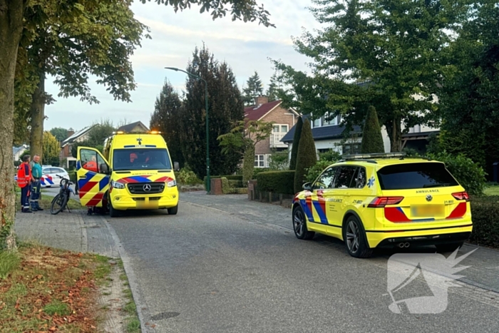 Fietser ernstig gewond, traumahelikopter ingezet