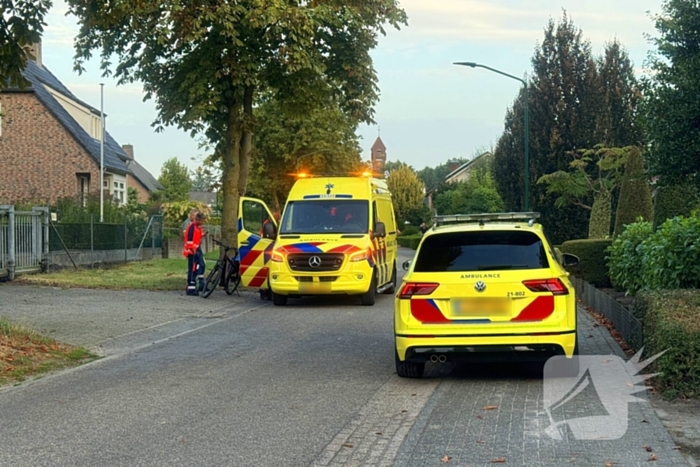 Fietser ernstig gewond, traumahelikopter ingezet