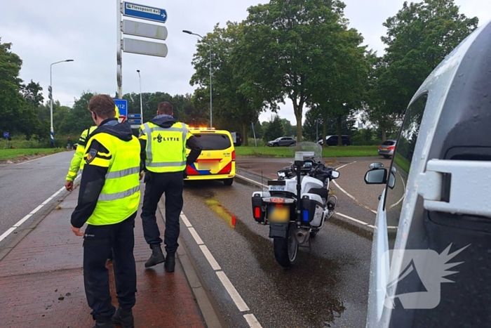 Ernstig verkeersongeval tussen auto en fietser