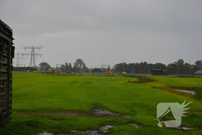 Verkeersongeluk met meerdere voertuigen