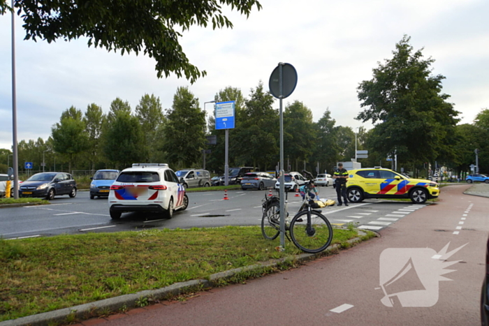 Fietser aangereden op oversteekplaats