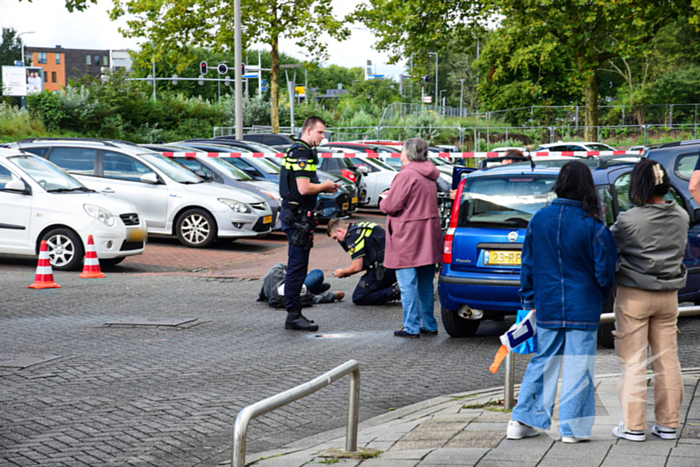 Fietser aangereden door automobiliste