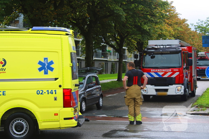 Brandweer verleent eerste hulp na ongeval