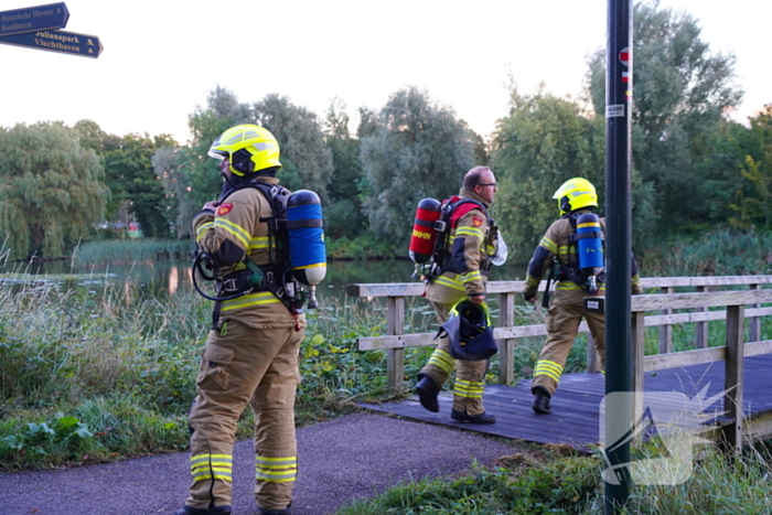 Brandweer ingezet door rookontwikkeling op plezierjacht