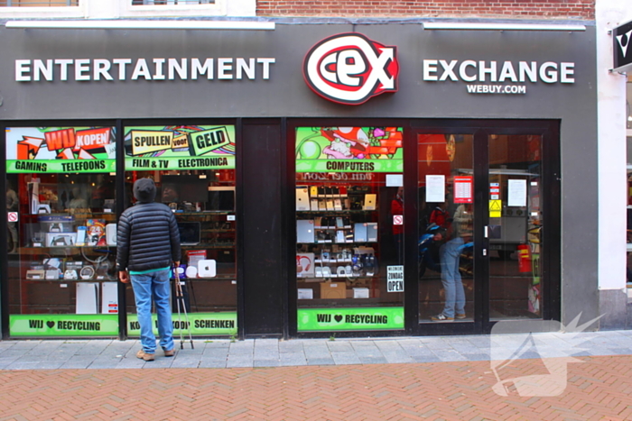 Entertainmentwinkel CEX voor tweede keer overvallen