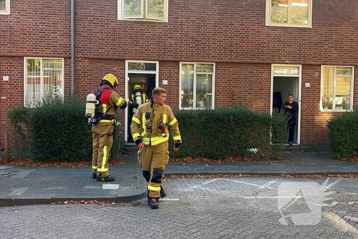 Buren melden keukenbrand