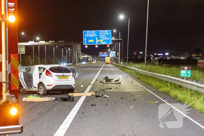 Dodelijk ongeval na botsing met vrachtwagentrailer