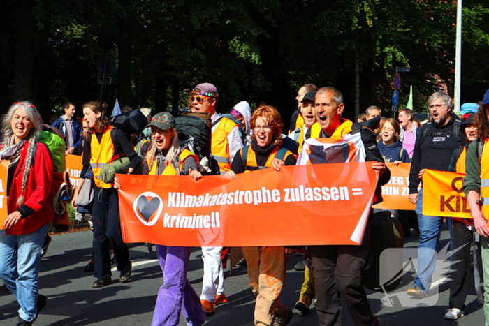 Weinig politie-inzet tijdens XR-blokkade wegens staking