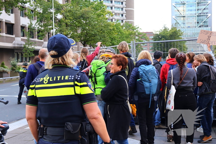 Weinig politie-inzet tijdens XR-blokkade wegens staking