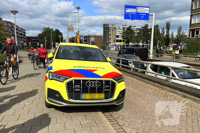 Traumateam ingezet voor ongeval op fietspad