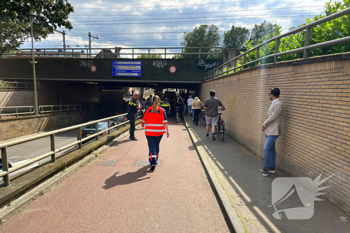 Traumateam ingezet voor ongeval op fietspad