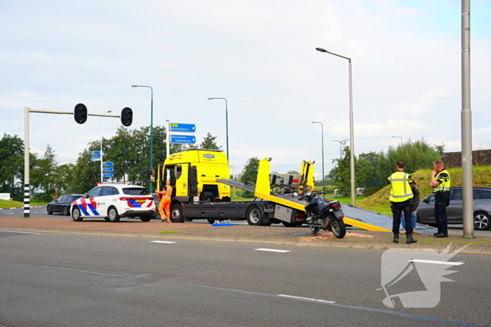 Motorrijder gewond na ongeval op provinciale weg