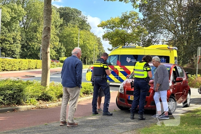 Fietser in botsing gekomen met automobilist