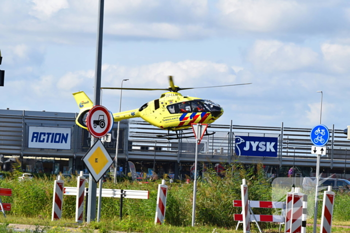 Traumateam ingezet voor medische noodsituatie