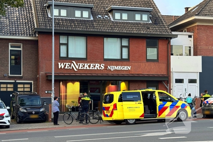 Persoon gewond bij ongeval