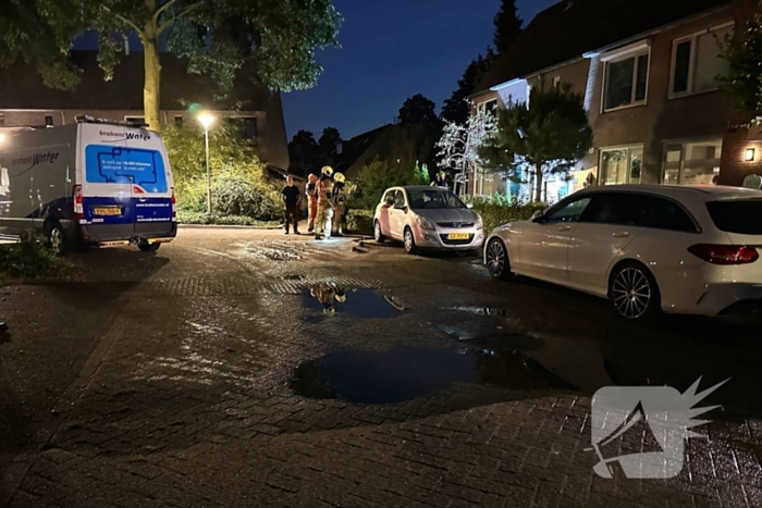 Hulpdiensten ingezet voor gaslekkage en waterleidingbreuk