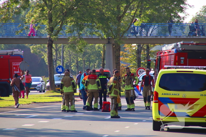 Twee voertuigen betrokken bij aanrijding