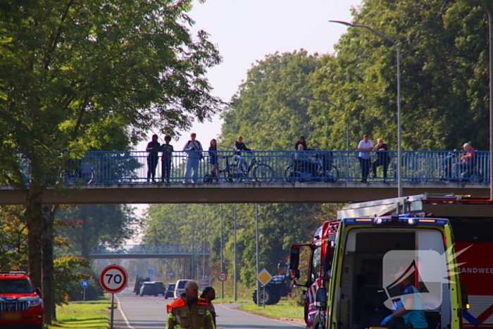 Twee voertuigen betrokken bij aanrijding